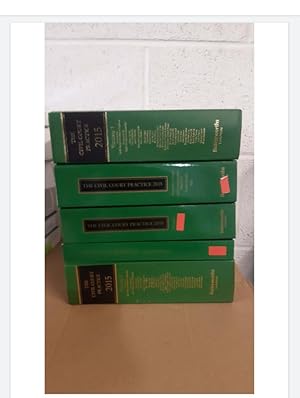 The Civil Court Practice 2015 Vol 1 and 2 with supplements by Collins and others