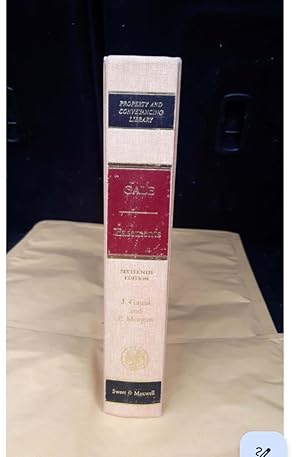 GALE EasementsSIXTEENTH EDITIONP. Morgan