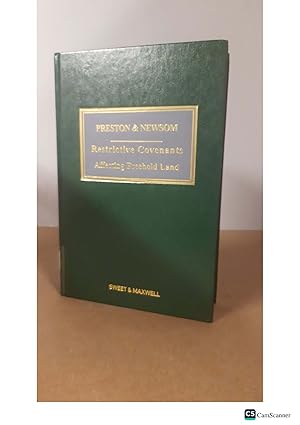 PRESTON & NEWSOM Restrictive Covenants George L. Newsom 10th Edition