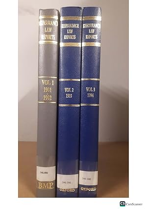 REINSURANCE LAW REPORTS 1991 to 1994 Volumes 1, 2 & 3