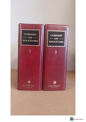 Cordery on Solicitors Volume 1 & 2 Looseleaf