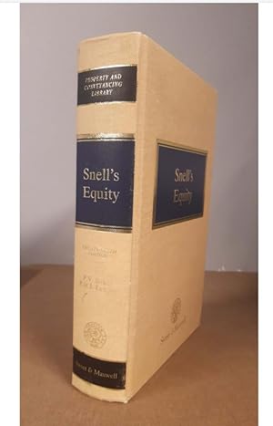 Snell's Equity TWENTY NINTH EDITION PV. Baker