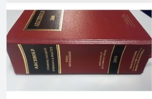 ARCHBOLD CRIMINAL PLEADING EVIDENCE & PRACTICE 2008 Editor RICHARDSON