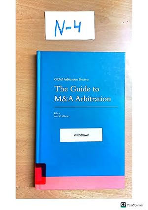 The guide to M&A Arbitration by C Klasener