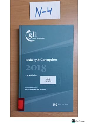 Bribery and Corruption 2018 fifth edition by Pickworth and Dimmock