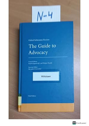 The Guide to Advocacy third edition by S Jaguseh and P Pinsolle
