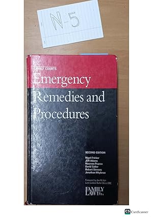 Emergency Remedies and Procedures 2nd edition Nigel Fricker JDR Adams