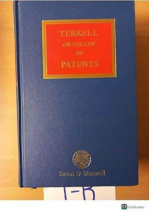 Terrel on The Law of Patents 17th Ed