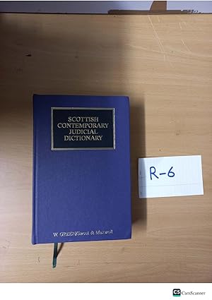 Scottish Contemporary Judicial Dictionary William J. Stewart