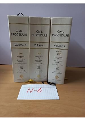 Civil Procedure 2000 vol 1, 2 by Hill and Hurst