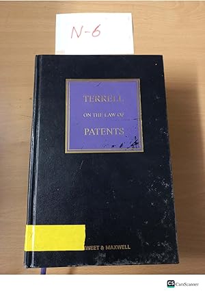 Terrell on the Law of Patents 17th ed