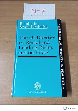 Reinbothe & von Lewinski: The EC Directive on Rental and Lending Rights...