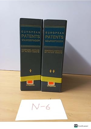 European Patents Sourcefinder looseleaf full set of 2 volumes