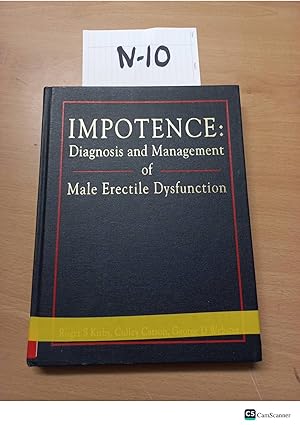 Impotence Diagnosis and Management of Male Erectile Dysfunction 1991 by Culley...
