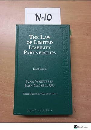 The Law of limited liability Partnerships 4th edition by John Machell QC