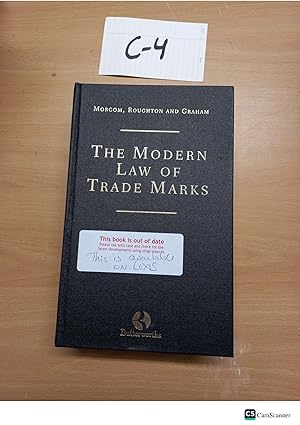The Modern Law Of Trade Marks By Morcom,Roughton And Graham