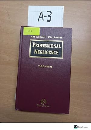 Professional Negligence 3rd Ed By Dugdale And Stanton