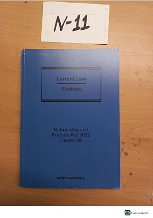 Current Law Statutes Nationality And Borders Act 2022 Chapter 36