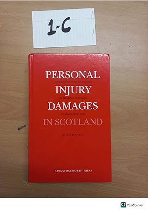 Personal Injury Damages In Scotland By Bennett