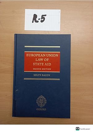 European Law Of State Aid 2nd Ed By Kelyn Bacon