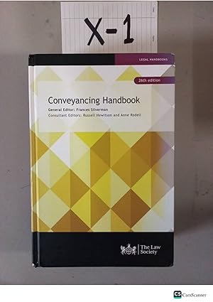 Conveyancing Handbook 26th Ed By Frances Silverman