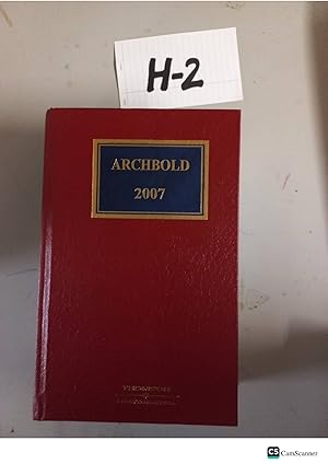 Archbold Criminal Pleading, Evidence And Practice 2007