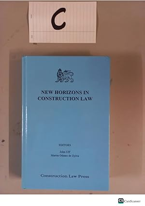 New Horizons In Construction Law By John Uff & Martin Odams De Zyiva