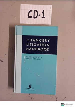 Chancery Litigation Handbook By Chapman And Counsell