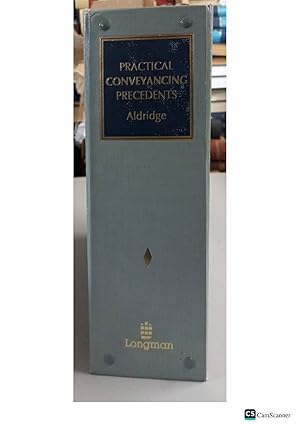 Practical Conveyancing Precedents Looseleaf Vol 1 Updated Till 1991