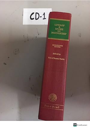 Lindley And Banks On Partnership 17th Ed