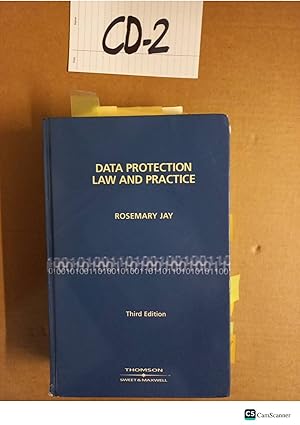 Data Protection Law and Practice 3rd Ed by Rosemary Jay