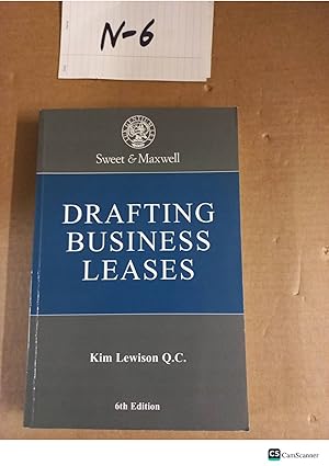 Drafting Business Leases 6th Ed By Kim Lewison