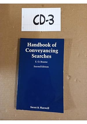 Handbook of Conveyancing Searches 2nd Edition By E. O. Bourne