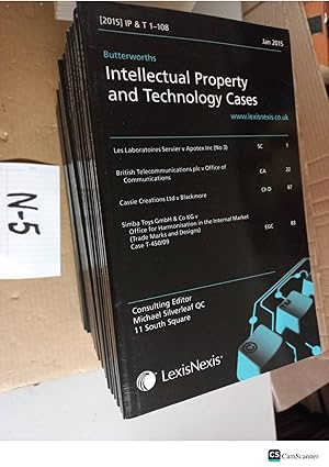 Butterworths Intellectual property and Technology Cases Michael Silverleaf 2012-2015
