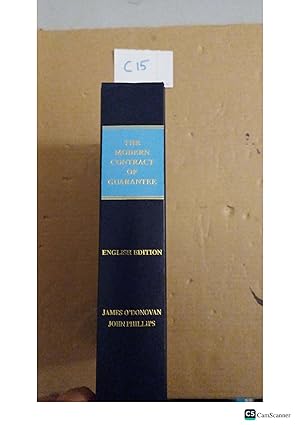 The Modern Contract Of Guarantee English Ed By O'Donovan And Phillips