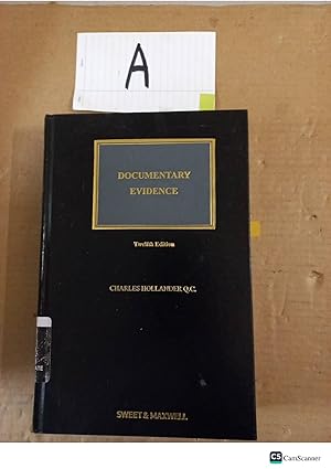 Documentary Evidence 12th Ed By Charles Hollander