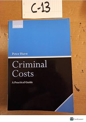 Criminal Costs By Peter Hurst