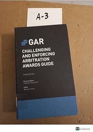 Challenging And Enforcing Arbitration Awards Guide 3rd Ed By William Rowley...