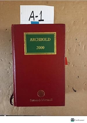 Archbold Criminal Pleading Evidence And Practice 2000