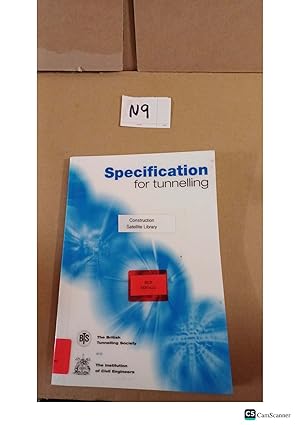 Specification For Tunnelling By British Tunnelling Society