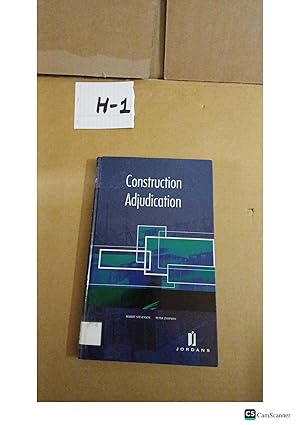 Construction Adjudication By Stevenson And Chapman