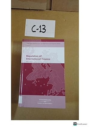 Regulation Of International Finance Vol 7 By Philip R Wood