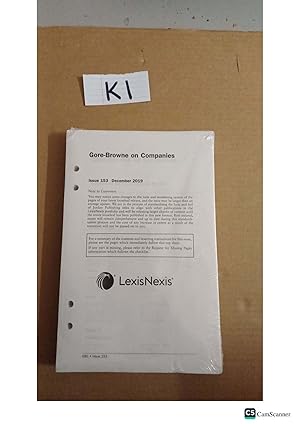Gore-Browne On Companies 2019 Issue 153 Looseleaf