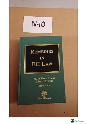 Remedies In EC Law 2nd Ed By Brearley And Hoskins