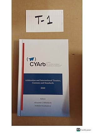 Arbitration And International Treaties, Customs And Standards 2020 By Belohlavek...