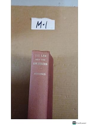 The Law And The Constitution 5th Ed By W Ivor Jennings