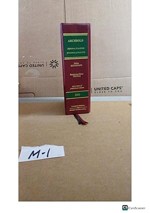 Archbold Criminal Pleading Evidence And Practice 2003 By Richardson And Thomas