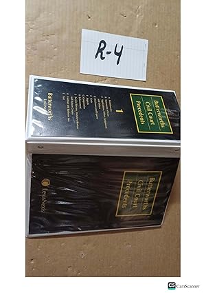 Butterworths Civil Court Precedents Looseleaf Separators Only with File
