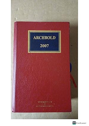 Archbold: Criminal Pleading, Evidence and Practice 2007 by Richardson