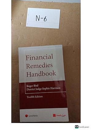 Financial Remedies Handbook 12th Edition by Roger Bird